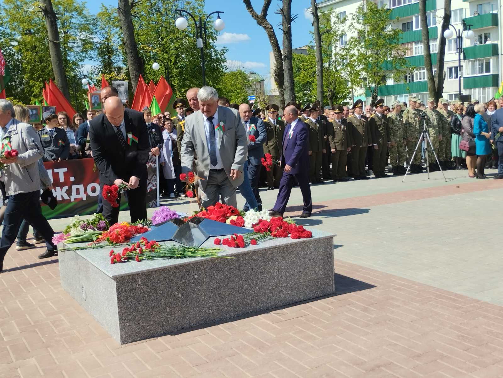 Коллектив ГУПП «Ивацевичское ЖКХ» принял активное участие в подготовке и  проведении праздника 9 мая