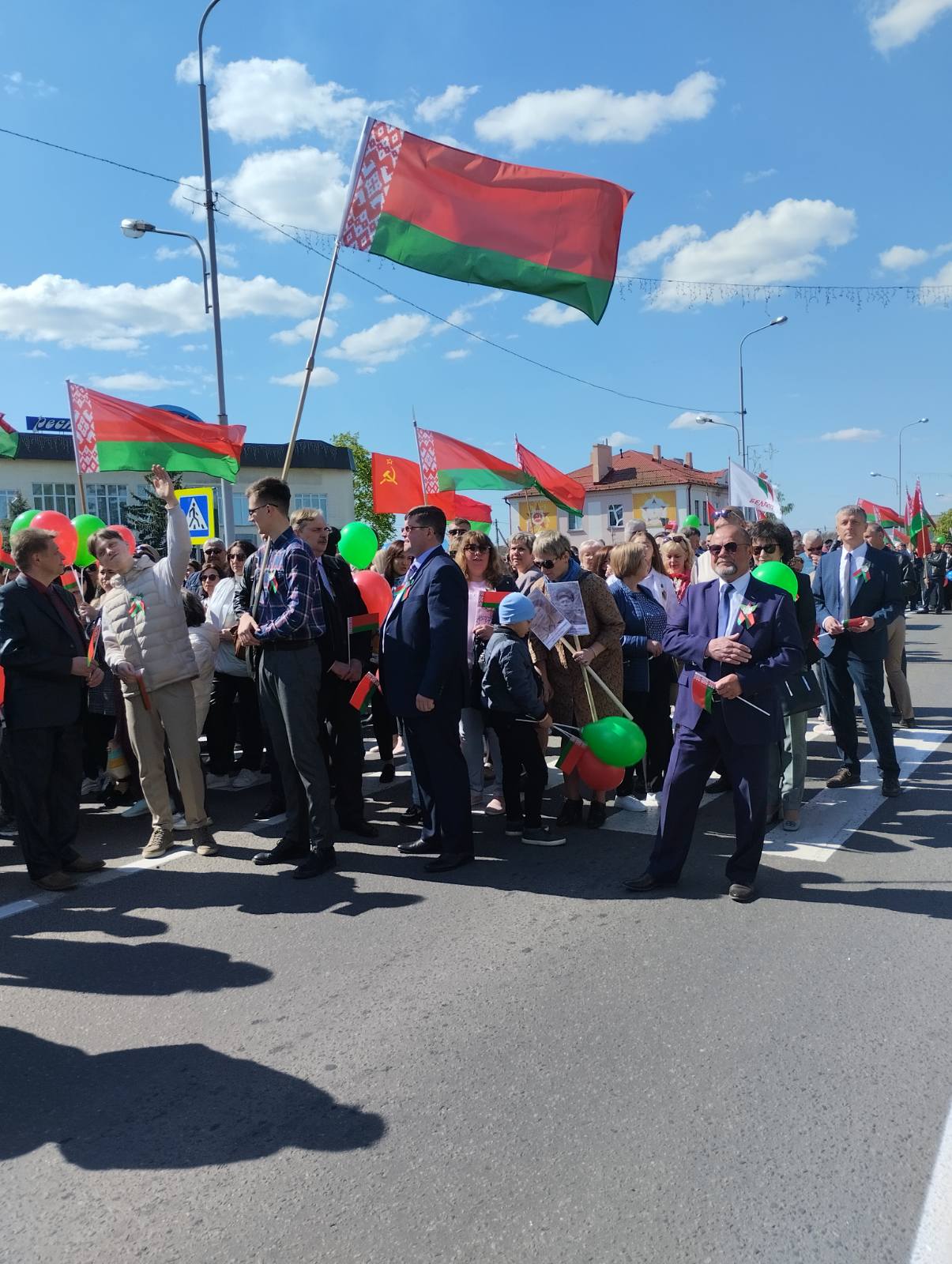 Коллектив ГУПП «Ивацевичское ЖКХ» принял активное участие в подготовке и  проведении праздника 9 мая